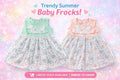 Baby Girl Beige Floral Layered Frock