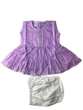 Baby Girl Floral Skirt & Top Set