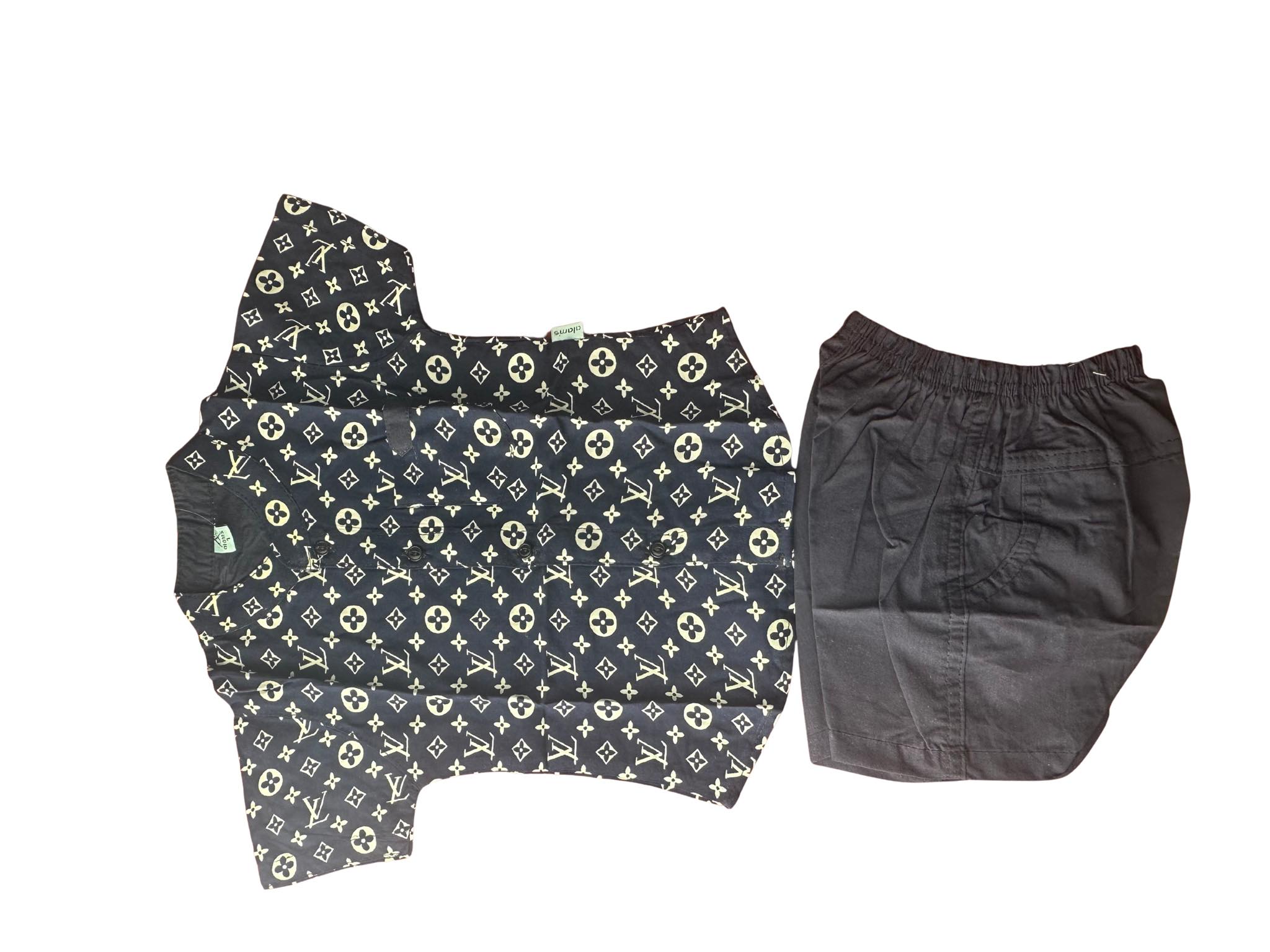 Baby Boy Trendy Summer Shirt Set