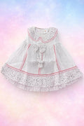 Baby Girl White Peter Pan Collar Frock